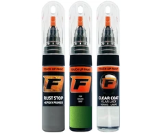 Firanto ROVER IAF - MONOGRAM BIOMORPHIC Žalias Rinkinys: Dažų korektorius įbrėžimų taisymui + Rūdžių modifikatorius + Lakas 15 ml
