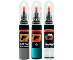 Firanto ROVER JAX - KINGFISHER Rinkinys: Dažų korektorius įbrėžimų taisymui + Rūdžių modifikatorius + Lakas 15 ml