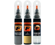 Firanto ROVER MGRC077 - MONOGRAM JUBILEE Rinkinys: Dažų korektorius įbrėžimų taisymui + Rūdžių modifikatorius + Lakas 15 ml