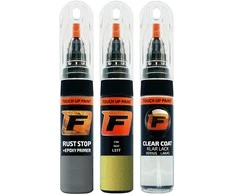 Firanto SEAT LS1T - AMARILLO CITRUS Rinkinys: Dažų korektorius įbrėžimų taisymui + Rūdžių modifikatorius + Lakas 15 ml 2010)