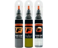 Firanto SUZUKI MOTORCYCLES SUZ/204 - CANDY JADE LIME Geltonas Rinkinys: Dažų korektorius įbrėžimų taisymui + Rūdžių modifikatorius + Lakas 15 ml (2000 - 2023)