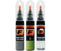 Firanto SUZUKI ZPV - SHINY Žalias Rinkinys: Dažų korektorius įbrėžimų taisymui + Rūdžių modifikatorius + Lakas 15 ml (2010  -2010)