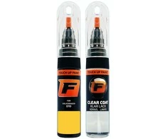 Firanto VOLKSWAGEN D1D - DOUBLE Geltonas Dažų korektorius įbrėžimų taisymui + Lakas 15 ml