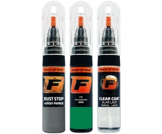 Firanto VOLKSWAGEN D6B - JAVA GRUEN Rinkinys: Dažų korektorius įbrėžimų taisymui + Rūdžių modifikatorius + Lakas 15 ml