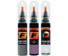 Firanto FORD EUROPE DNS - Raudonas LILAC RAL4001-GL Rinkinys: Dažų korektorius įbrėžimų taisymui + Rūdžių modifikatorius + Lakas 15 ml