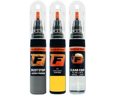 Firanto FORD EUROPE SVO166 - ZINC Geltonas 1018 Rinkinys: Dažų korektorius įbrėžimų taisymui + Rūdžių modifikatorius + Lakas 15 ml