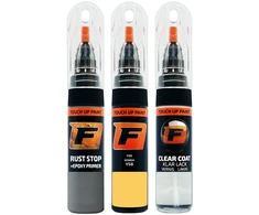 Firanto HONDA Y58 - NEW CREAMY (LUMINOUS) Geltonas Rinkinys: Dažų korektorius įbrėžimų taisymui + Rūdžių modifikatorius + Lakas 15 ml