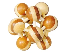 3D dėlionė Fridolin bamboo "Atomas"