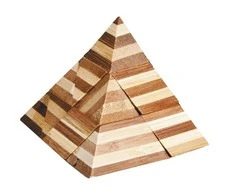 3D dėlionė Fridolin bamboo "Piramidė"