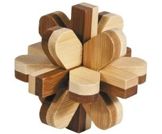 3D dėlionė Fridolin bamboo "Sniego gniūžtė"
