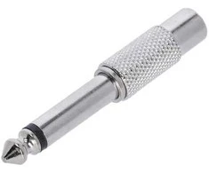 Adapteris 6,3mm-RCA Adam Hall 4 STAR A RF2 JM2