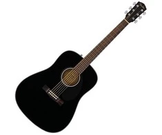 Akustinė gitara Fender CD-60S Dread, Juodas WN