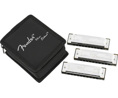 Armonikėlių komplektas Fender BLUES DELUXE 3 su dėklu