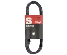 Audio kabelis Stagg 2 x 3.5mm miniJack TRS AUX 6m