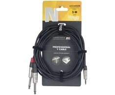 Audio kabelis Stagg NYC2/MPS2PR, 2m