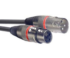 Audio kabelis XLR/XLR (m/f) Stagg SMC10 RD, 10 m
