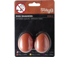 Barškučiai (pora, oranžiniai) Stagg EGG-2 OR