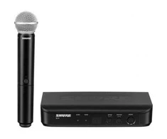 Bevielio mikrofono sistema Shure BLX24E/PG58-K14