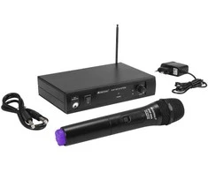 Bevielis mikrofonas OMNITRONIC VHF-101 200.10MHz