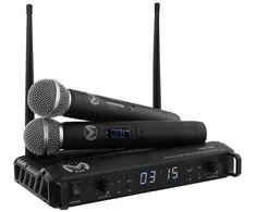 Bevielių mikrofonų sistema Mac Mah UHF 200 M