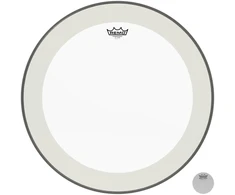 Būgno plastikas Remo Powerstroke P4 Clear 22" P4-1322-C2