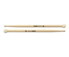 Būgnų lazdelės Rohema 5C FK - 25mm veltiniu
