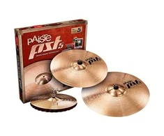 Būgnų lėkščių komplektas Paiste PST 5 Rock (14/16/20)