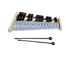 Chromatinis metalofonas su dėklu V-TONE DC 27 SET