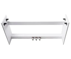 Stovas su pedalais ORLA PF200 pianinams, baltas