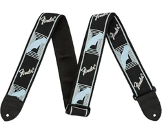 Diržas gitarai Fender BLK/LT Pilkas/Mėlynas MONO STRAP