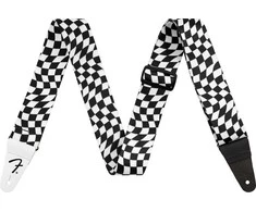 Diržas gitarai Fender Checker Poly Strap, šachmatinis
