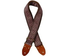 Diržas gitarai Stagg Diamond SWO-LOS-Raudonas