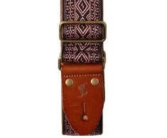 Diržas gitarai Stagg Diamond SWO-LOS-Raudonas