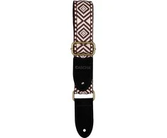 Diržas ukulelei Cascha Jacquard - Ethnic Brown CUS-JW6