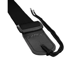 Diržas ukulelei Cascha Poly-Cotton juodas HH 2292