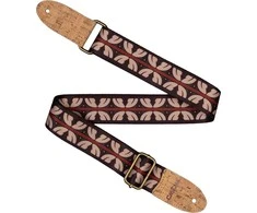 Diržas ukulelei Cascha Vegan - Ethnic Raudona Stripes CUS-VC10