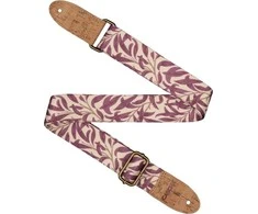 Diržas ukulelei Cascha Vegan - Mauve Leaves CUS-VC4