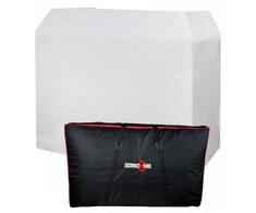 DJ stalas Stand4Me DJ screen pro MKII BL/WH
