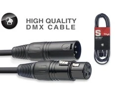 DMX kabelis Stagg SDX5-3, 5m