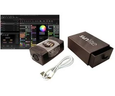 DMX šviesų valdymo sąsaja Sunlite BC Basic Class