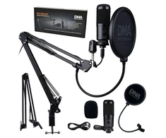 Dna Professional USB kondensatorinio mikrofono komplektas DNA CM USB KIT