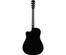 Elektro akustinė gitara Fender CD-60SCE Dread, Juodas WN