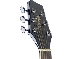 Elektro-akustinė gitara Stagg SA20ACE BLK