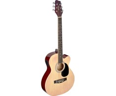 Elektro-akustinė gitara Stagg SA20ACE NAT