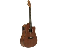 Elektro-akustinė gitara Stagg SA25 DCE MAHO
