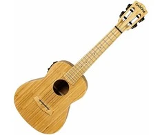 Elektro-akustinė koncertinė ukulelė Cascha Bamboo Natural HH 2313E