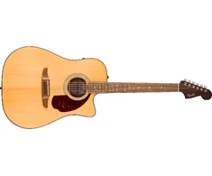 Elektroakustinė gitara Fender California Deluxe Redondo CE natūralaus medžio