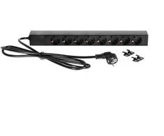 Elektros šakotuvas Adam Hall RACK PDU 8S