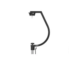Eurolite 30 cm gaublio laikiklis su varikliu (tvirtinamas prie stovo, juodas)