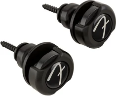 Gitaros diržo užraktai Fender Infinity Locks juodi